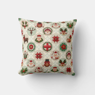 Emotional Christmas cushion