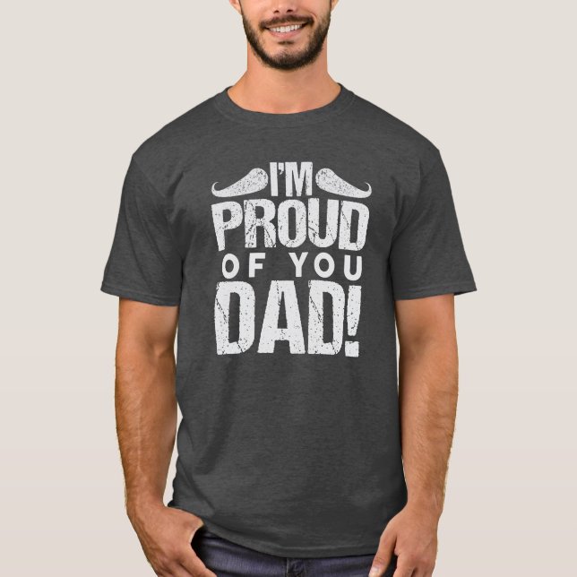 Emotional Dad Message Shirt (Front)