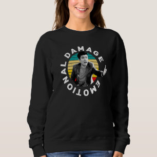 Emotional Damage Guy Meme Asian Retro Vintage Suns Sweatshirt