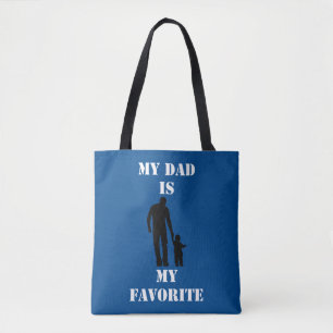 Emotional father's day gift trendy T-Shirt Tote Bag
