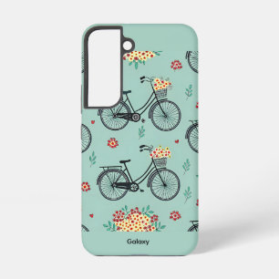 Emotional flower bicycle design case for Galaxy S2