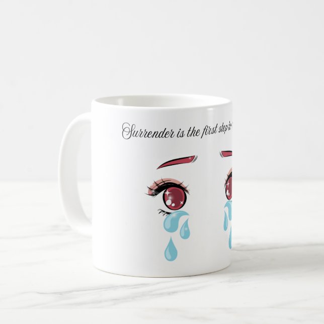 Emotional Freedom Mug: Inspirational Art Coffee Cu Coffee Mug (Front Left)