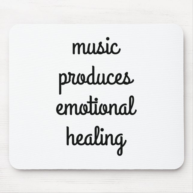 Emotional Healing Mouse Pad (Front)