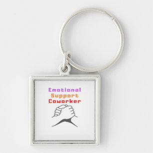 Emotional Help Best Coworker Key Ring