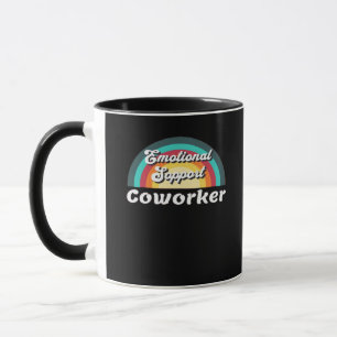 Emotional Help Coworker Classic Chilling Meme Mug