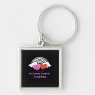 Emotional Help Coworker Classic Cute Key Ring