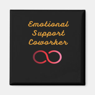 Emotional Help Coworker - Classic Labour Day Magnet