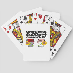 Emotional Help Coworker Classic Playing Cards