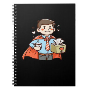 Emotional Help Coworker Classic Viral Meme Notebook