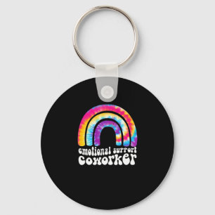 Emotional Help Coworker Classic - Work Bestie Key Ring