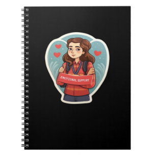 Emotional Help Coworker Classic - Work Bestie Notebook