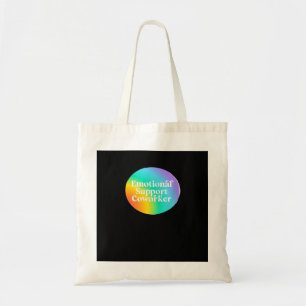 Emotional Help Coworker Funny Tote Bag