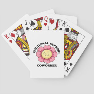 Emotional Help Coworker - Labour Day Playing Cards