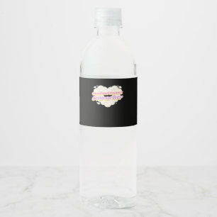 Emotional Help Coworker Office Gift Classic Water Bottle Label