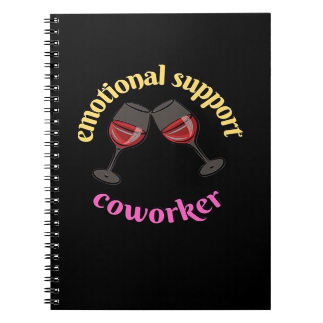 Emotional Help Coworker  - Precious Classic Notebook (Front)
