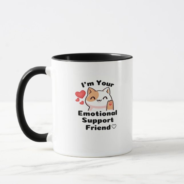 Emotional Help Coworker Quote Mug (Left)