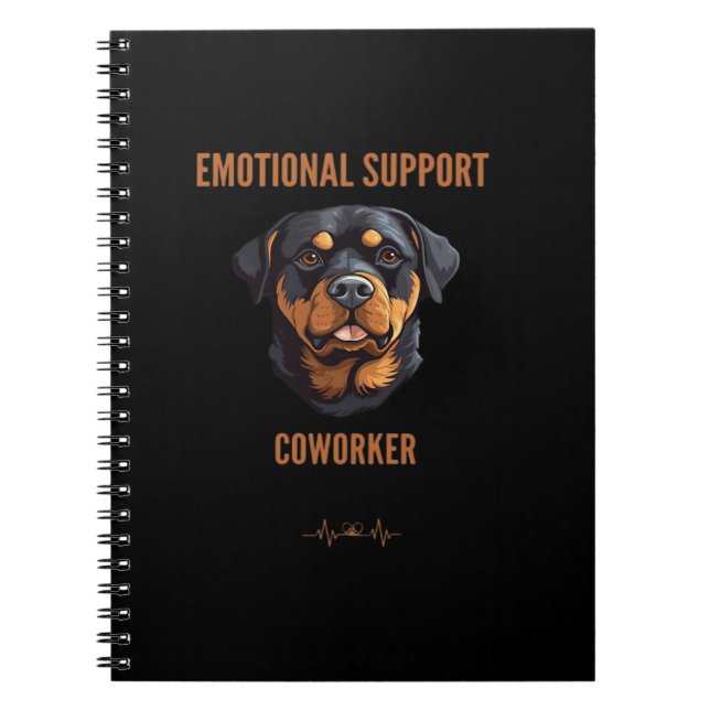 Emotional Help Coworker Trend and Classic Notebook (Front)