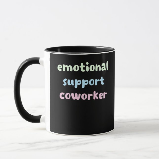 Emotional Help Coworker Trending Sloth Mug (Left)