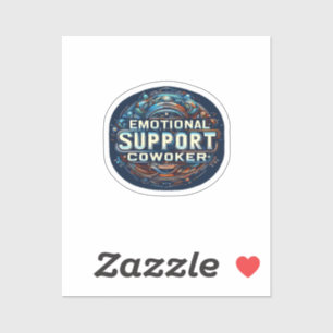 Emotional Help Coworker, Typography Classic