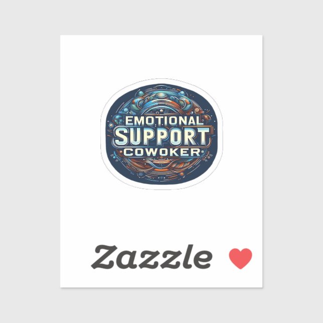 Emotional Help Coworker, Typography Classic (Sheet)