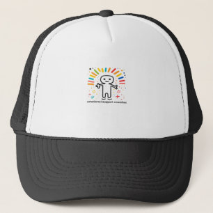 Emotional Help Coworker Viral Trucker Hat
