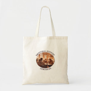 Emotional Help Coworker Whimsical Office Ally Clas Tote Bag