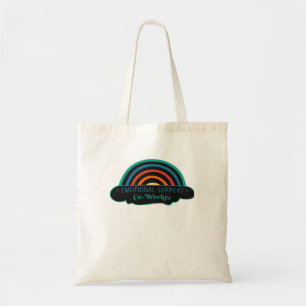 Emotional Help Coworker Work Bestie Blue Classic Tote Bag