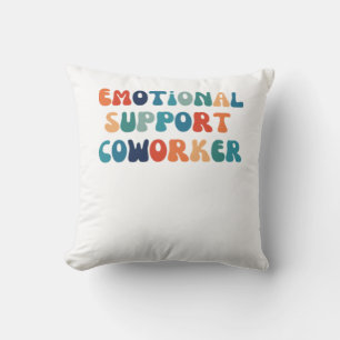 Emotional Help Coworker - Work Bestie Classic Cushion