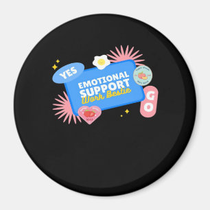 Emotional Help Coworker - Work Bestie Office Gift  Magnet