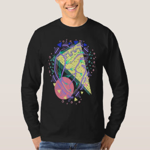 Emotional Overload Surreal 80s Self Love Heart Cen T-Shirt