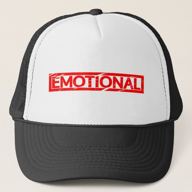Emotional Stamp Trucker Hat (Front)