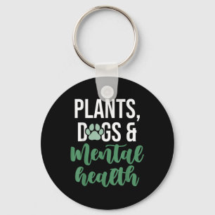 Emotional Support Animal Tee Mental Health Awarene Key Ring