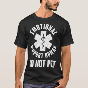 Emotional Support Do Not Pet Funny Premium T-Shirt