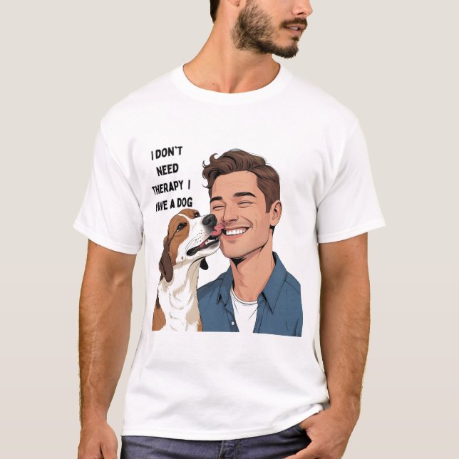 Emotional Support Dog T-Shirt  (Front)