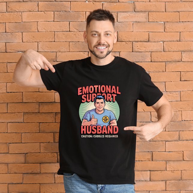 Emotional Support Husband Men's T-Shirt  (Creator Uploaded)