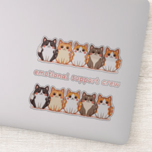 Emotional Support - Kawaii Cutie Kitties - Cat Mom