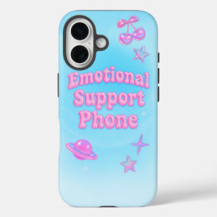 Emotional Support Phone iPhone 16 Case