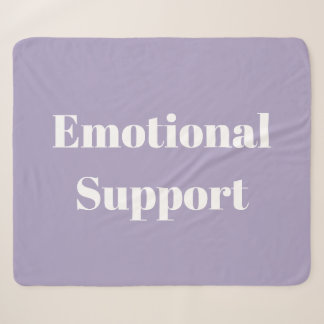 Emotional Support Sherpa Blanket