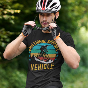 Emotional Support Vehicle Cycling T-Shirt
