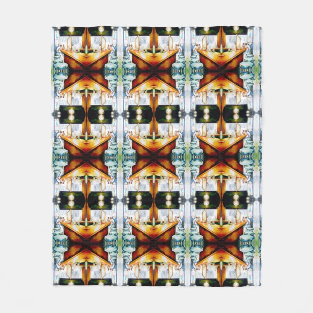 Emotional to Motivate, Logic to Justify Fleece Blanket (Front)