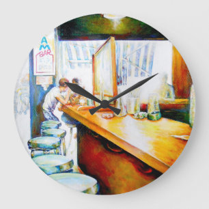 Emotional to Motivate, Logic to Justify Large Clock