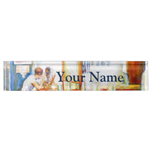 Emotional to Motivate, Logic to Justify Nameplate