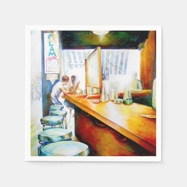 Emotional to Motivate, Logic to Justify Napkin (Front)