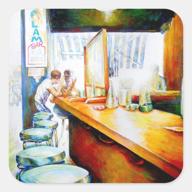 Emotional to Motivate, Logic to Justify Square Sticker (Front)