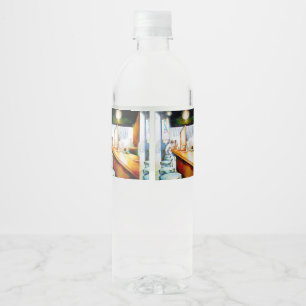 Emotional to Motivate, Logic to Justify Water Bottle Label