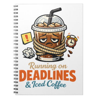 Emotionally Attached to Coffee | Funny Office Humo Notebook