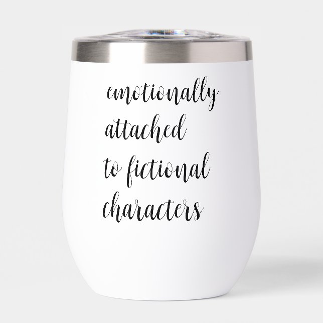 Emotionally Attached To Fictional Characters (Front)