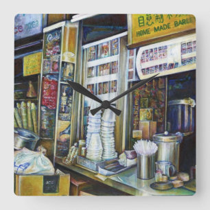 Emotionally Charged Forces of Light, Singapore Square Wall Clock