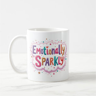 Emotionally Sparkly Pastel Coffee Mug