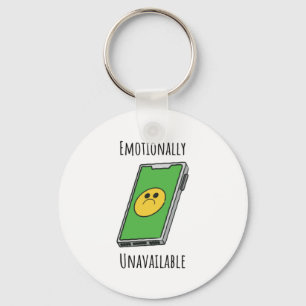 Emotionally Unavailable Key Ring